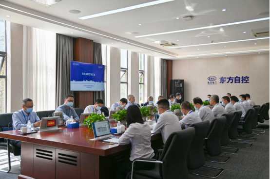 東方電氣集團總經理、黨組副書記徐鵬帶隊到公司開展生產經營專項調研